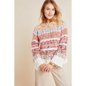 Anthropologie Kahlo Striped Sweater